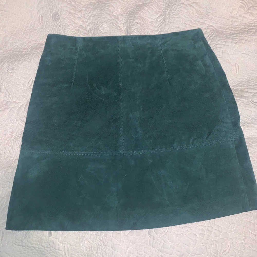 H&M leather skirt